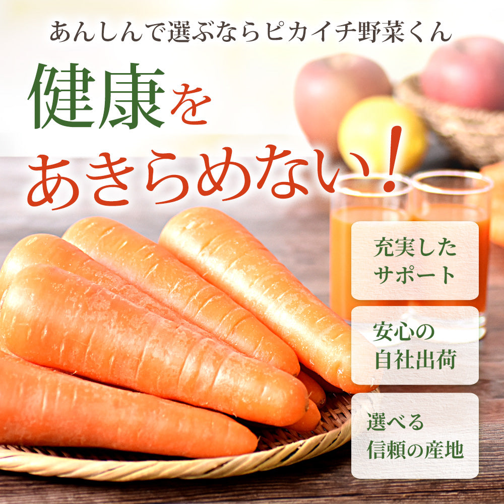 ジュース用 国産 無農薬にんじん 5kg