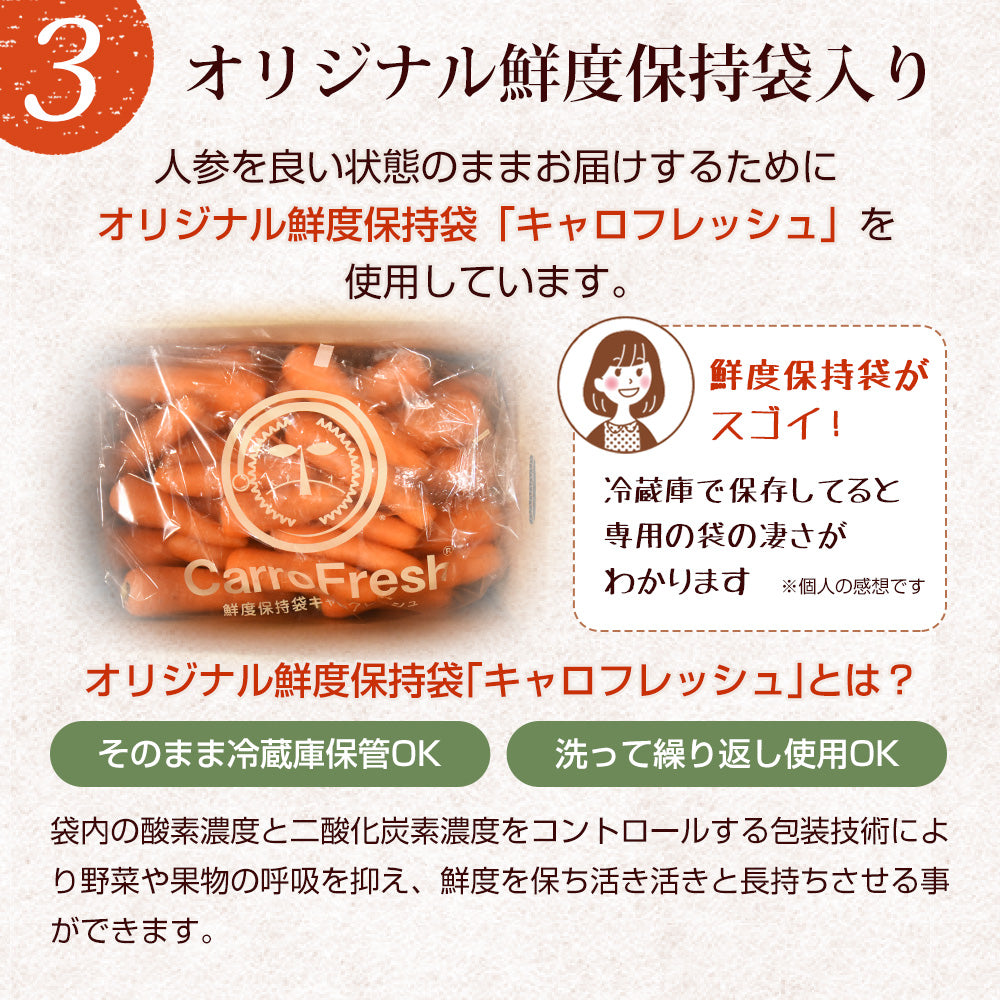 ジュース用 国産 無農薬にんじん 13kg(単品購入)