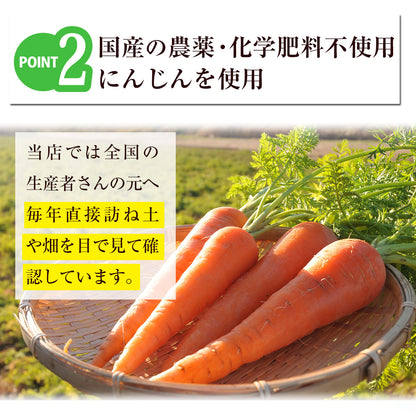 にんじんレモンジュース 100ml×30パック 冷凍 無添加 ストレート