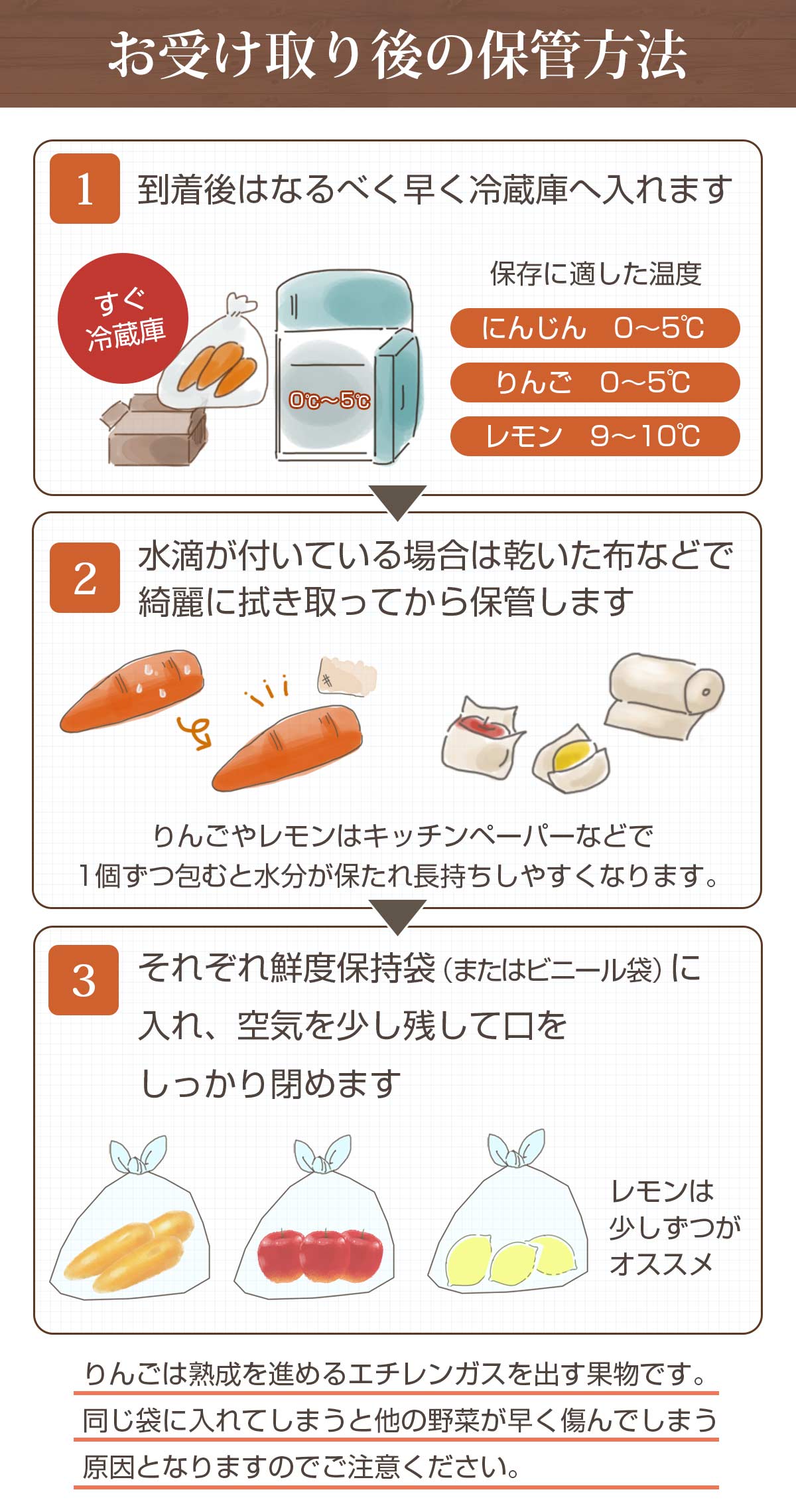 無農薬にんじん＋りんご＋レモンセット 訳あり ジュース用