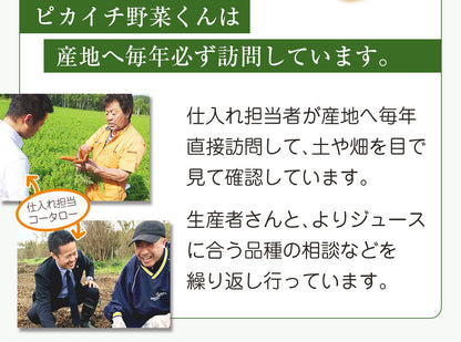 【お試し・ギフト】 無添加 にんじんジュース 飲み比べ セット 3種類 100ml×12パック