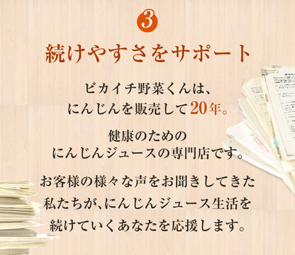 【お試し・ギフト】 無添加 にんじんジュース 飲み比べ セット 3種類 100ml×12パック