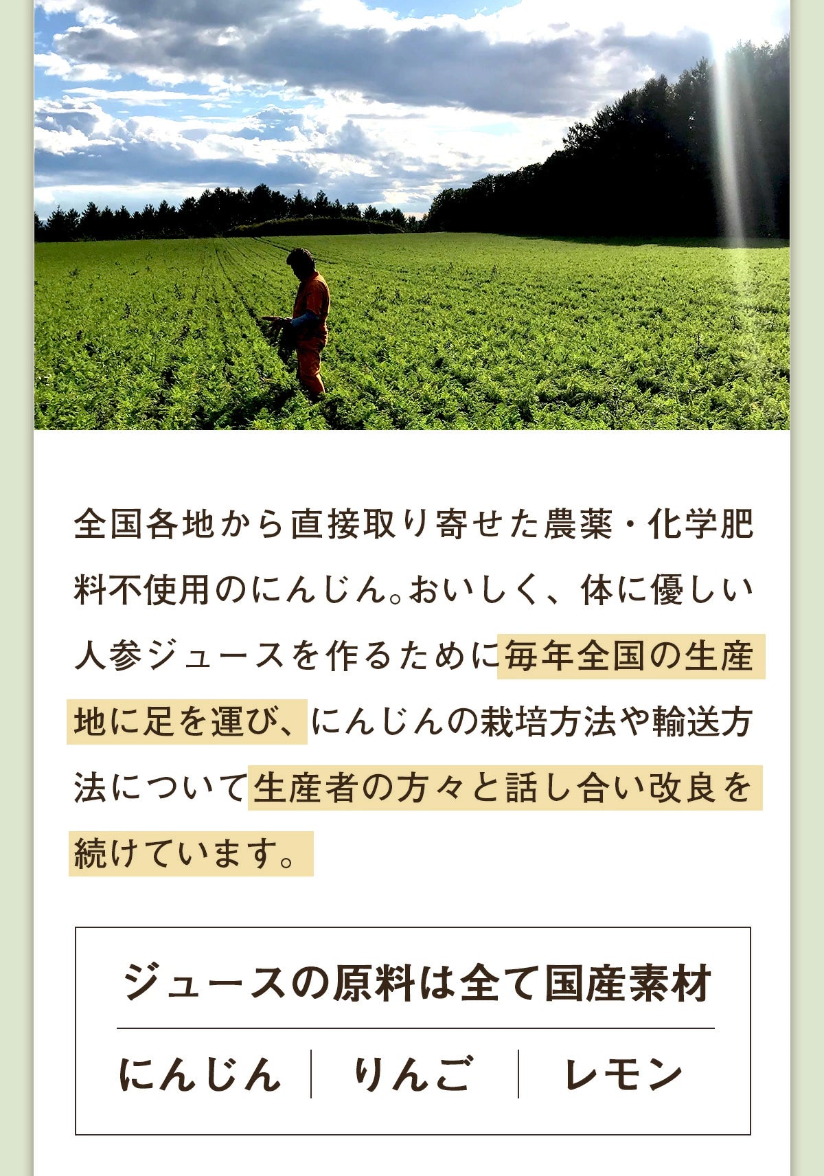 【お1人様1回限り】無添加 にんじんジュース お試しセット 飲み比べセット 8本　（人参りんごレモン）