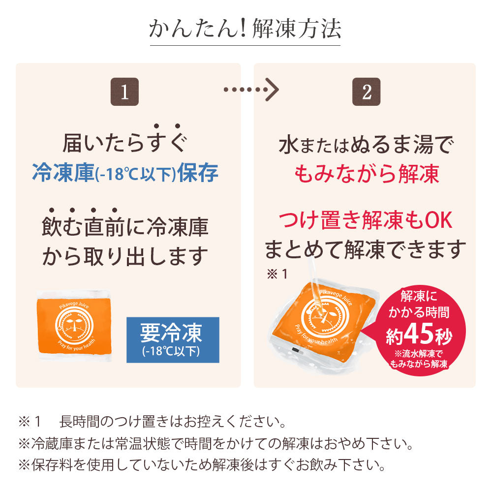 【定期購入】医師監修 ピカベジ ジュースクレンズ セット 1箱 (100ml×20P)