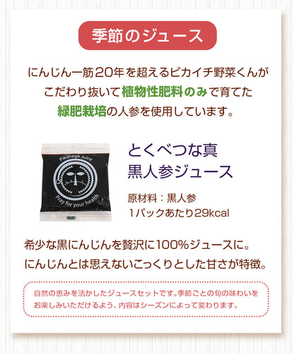 ピカベジジュースクレンズお試しセット (100ml×6パック)