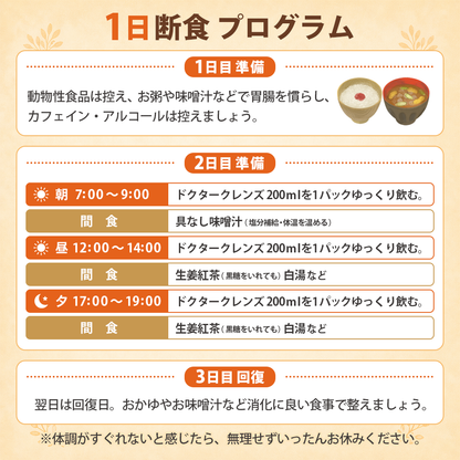 【石原新菜医師監修】ドクタークレンズ  3本セット / 6本セット / 14本セット (1本あたり200ml)