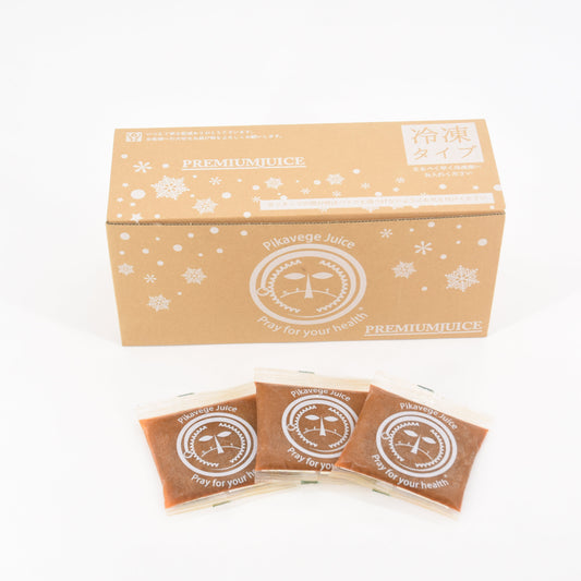 葉っぱ付きまるごと人参ジュース１箱（100ml×30パック） 冷凍 無添加